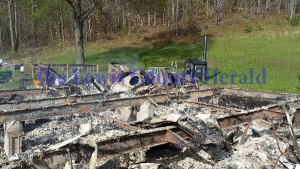 The home of Ginny and Randy Butler on Tar Fork was completely destroyed by fire last week.