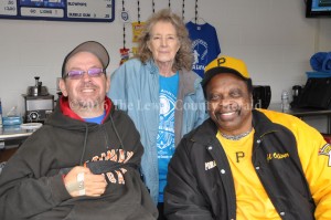 David Iery is joined by Judy Iery (David's Mom) and former Pittsburgh Pirate Al Oliver at the David Iery Classic Baseball Game earlier this year. - Dennis Brown Photo