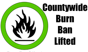 Burn Ban Lifted in Lewis County