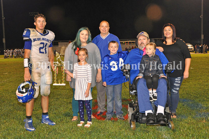 Kody Campbell was named the BlueJackets MVP of the 36th Annual Westerfield Bowl. - Dennis Brown Photo