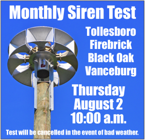 Siren Test August 2018